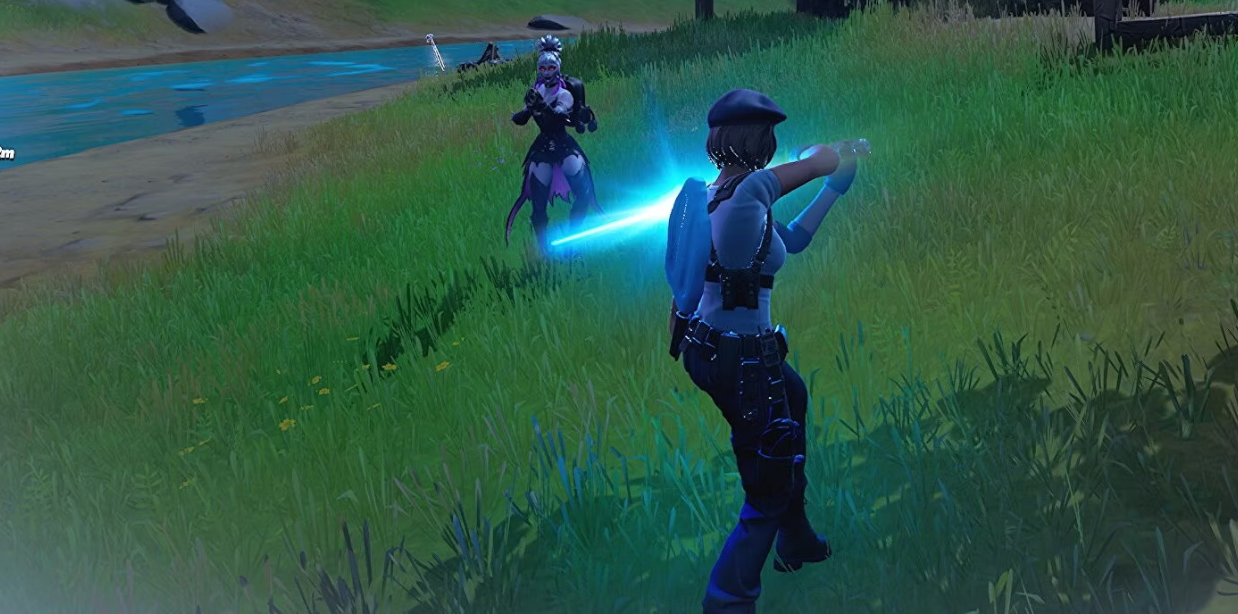 How to Block Hits Using a Lightsaber in Fortnite