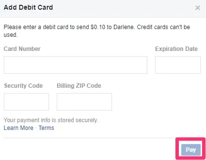 How to Send Money on Facebook
