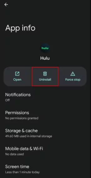 How to Uninstall Hulu App on Android or iPhone