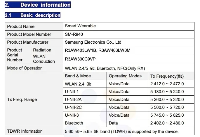The FCC has given the Samsung Galaxy Watch 6 the go light for release