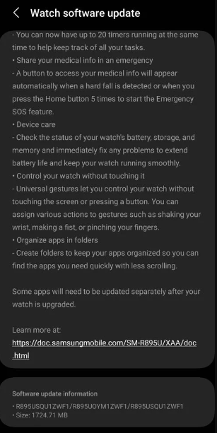 NEWS FLASH: Samsung has released the beta version of One UI Watch 5 for Galaxy watches