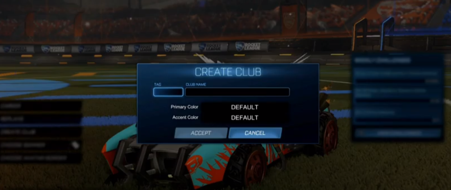 How to Create a Club in Rocket League