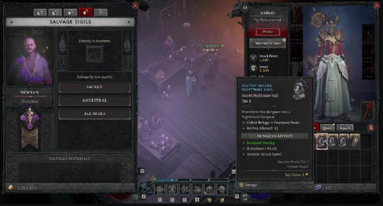 How to Get Nightmare Sigils in Diablo 4