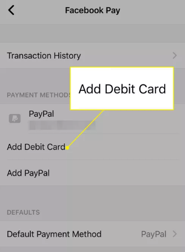 How to Add a Payment Method on Messenger App