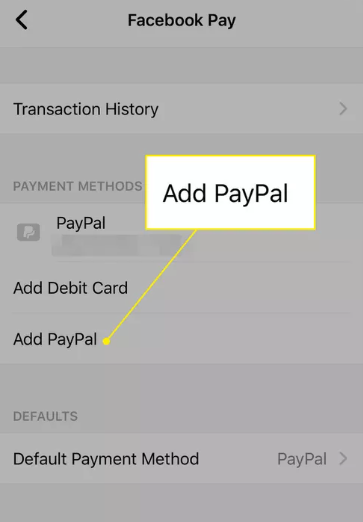 How to Add a Payment Method on Messenger App