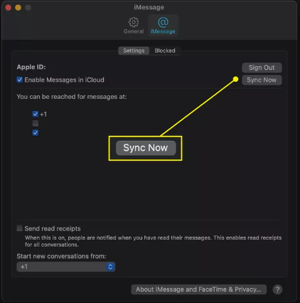 How to Manually Update Messages on Your Mac
