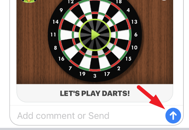 How to Play Darts in iMessage