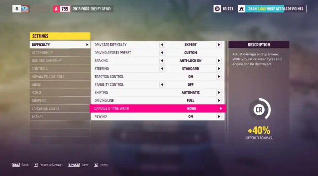 How to Turn Off Cosmetic Damage in Forza Horizon 5