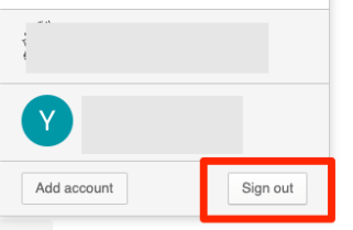 How to Sign Out of Google Account on Your PC