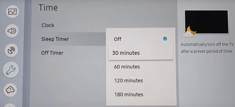 How to Enable Sleep Timer on Samsung TV