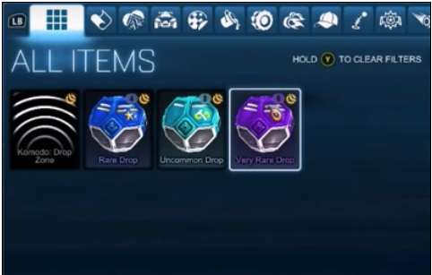 How to Open Drops in Rocket League