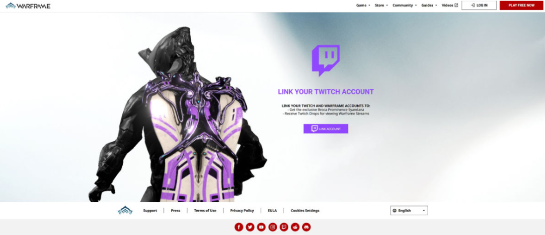 How to Link Twitch and Warframe Accounts
