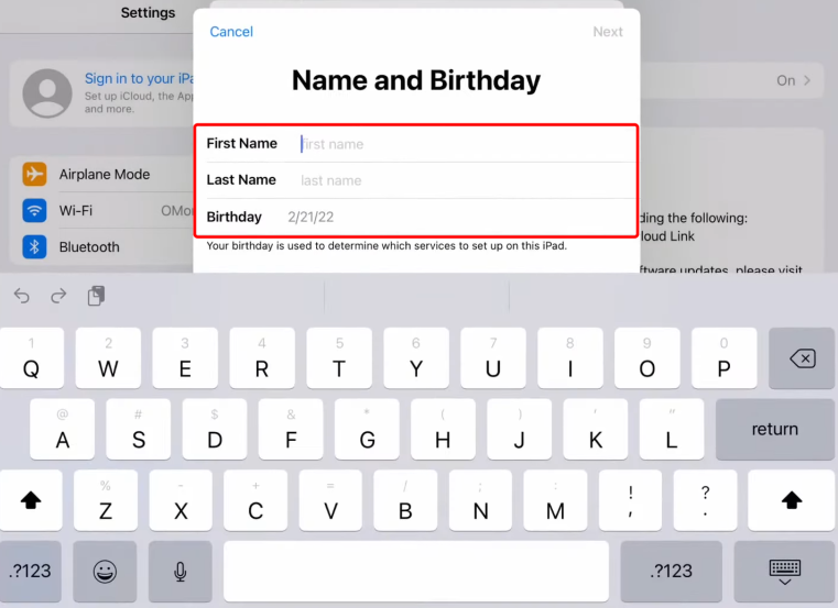 How to Create an iCloud Email Account on iPad