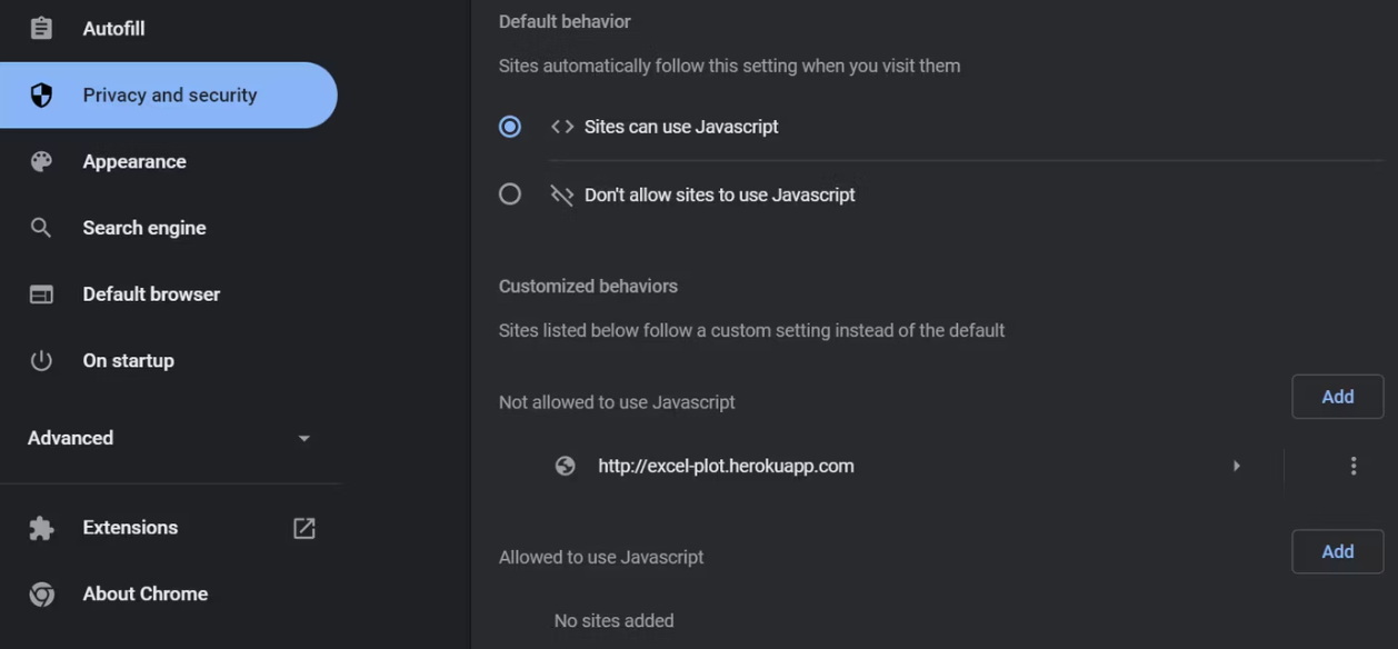 How to Enable JavaScript in Chrome on Desktop PC