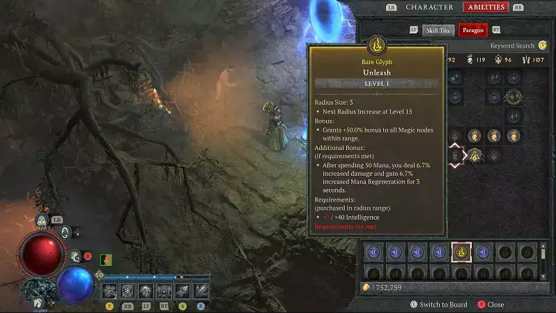 How to Unlock Glyph Drops in Diablo 4
