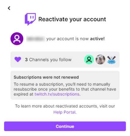 How to Re-Enable Your Twitch Account