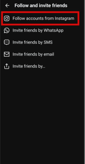 How to Follow Instagram Friends on Threads