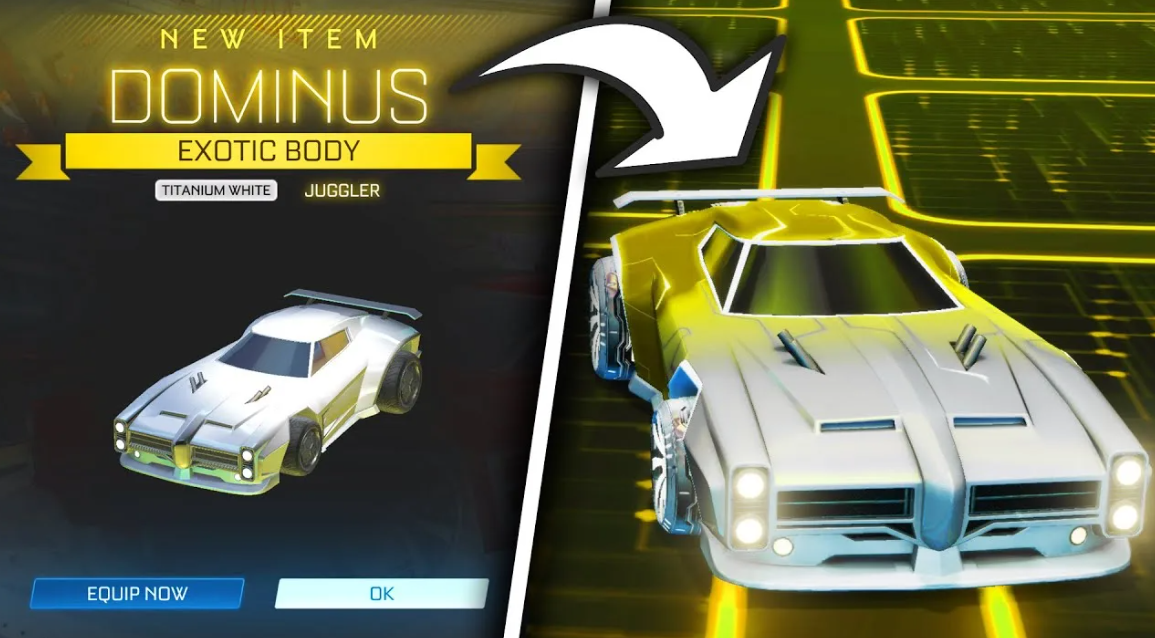 How to Make Gold Dominus in Rocket League