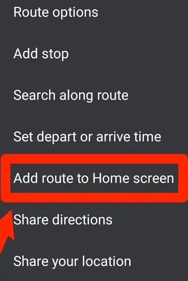 How to Save a Route in Google Maps