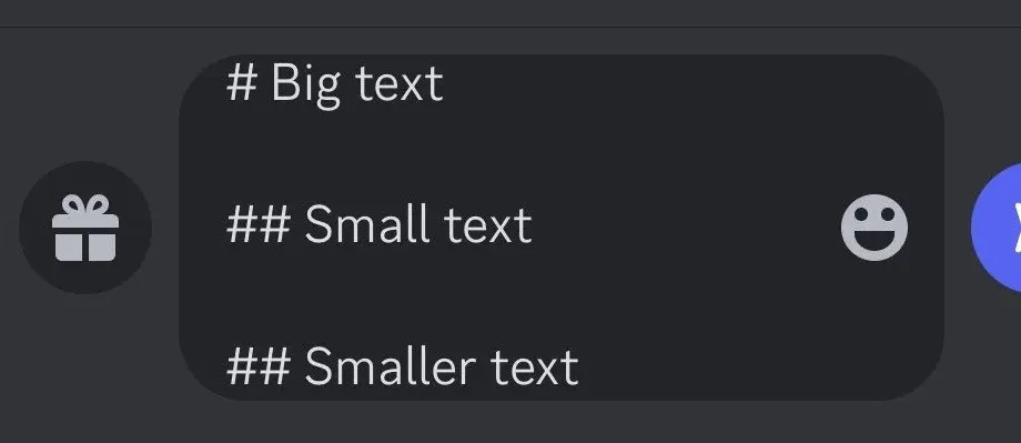 How to Make Text Big in Discord