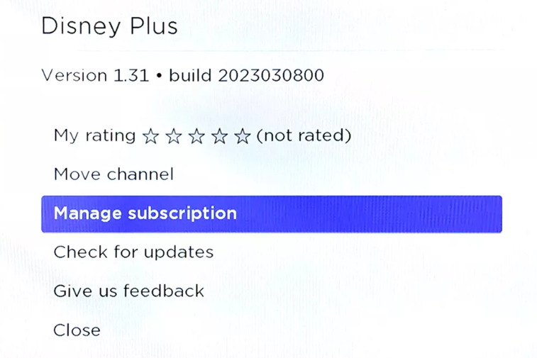 How to Cancel a Disney Plus Subscription on Roku