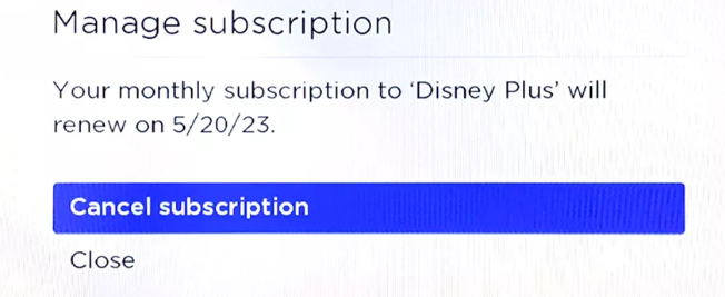 How to Cancel a Disney Plus Subscription on Roku