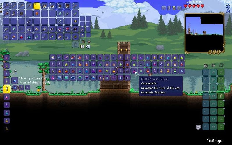 How to Make Potions in Terraria