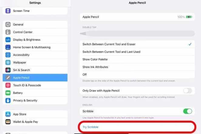 How to Set Up Apple Pencil (2nd gen) on iPad