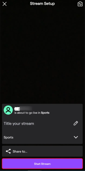 How to Stream on Twitch on iOS