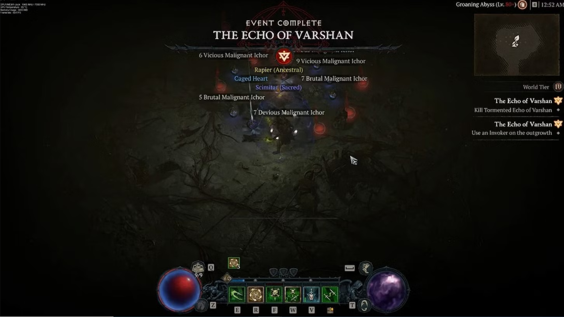 How to Fight Echo of Varshan in Diablo 4