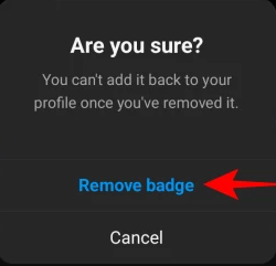 How to Remove Threads Badge on Instagram Profile