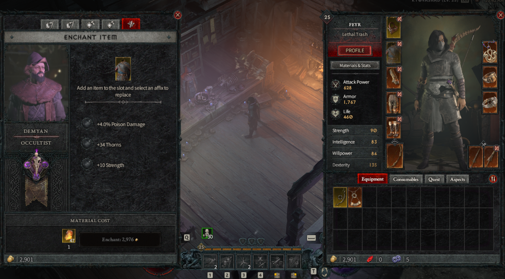 How to Reroll Item Passives in Diablo 4