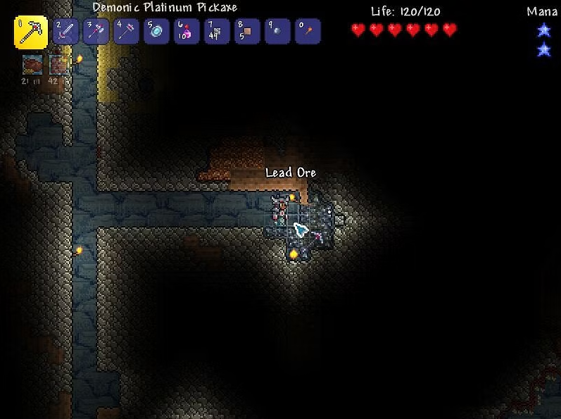 How to Make the Chains in Terraria