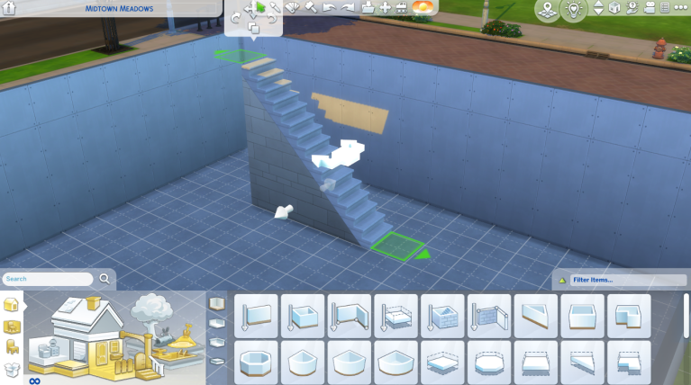 How to Place a Staircase in a Room in the Sims 4