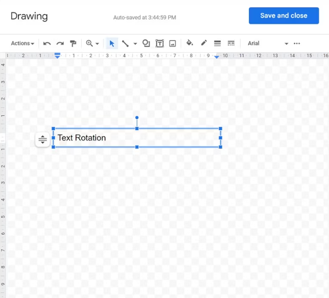 How to Rotate Text in Google Docs