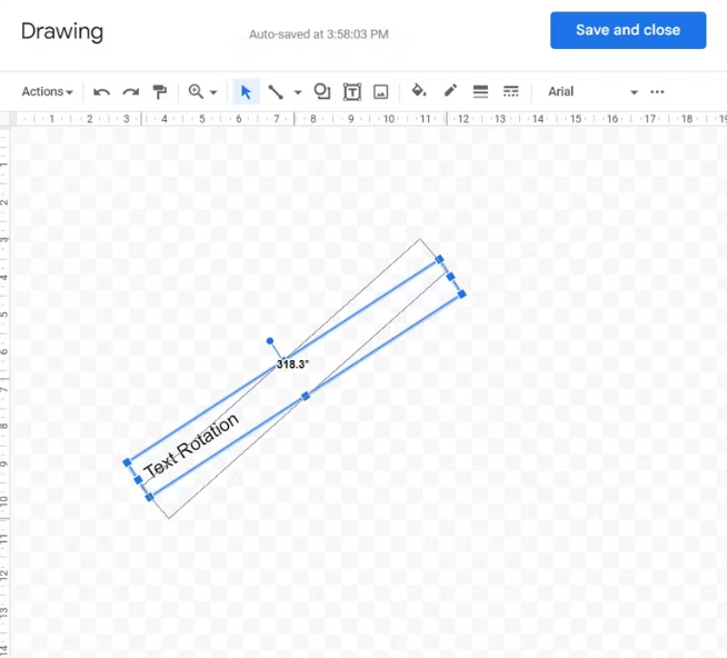 How to Rotate Text in Google Docs