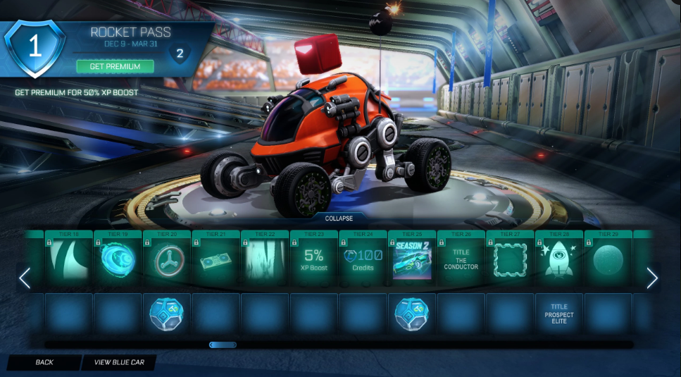 How to Get and Trade Blueprint in Rocket League