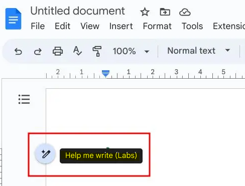 How to Enable “Help me write” in Google Docs