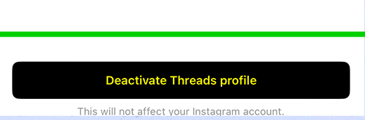 How to Deactivate or Delete Threads Account