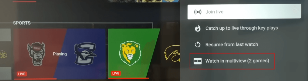 How to Enable MultiView on YouTube TV