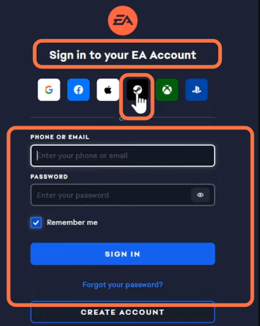 How to Link EA Account to Steam for Apex Legends