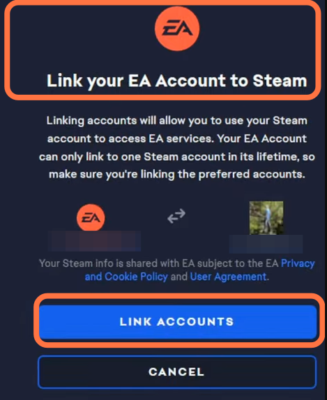 How to Link EA Account to Steam for Apex Legends