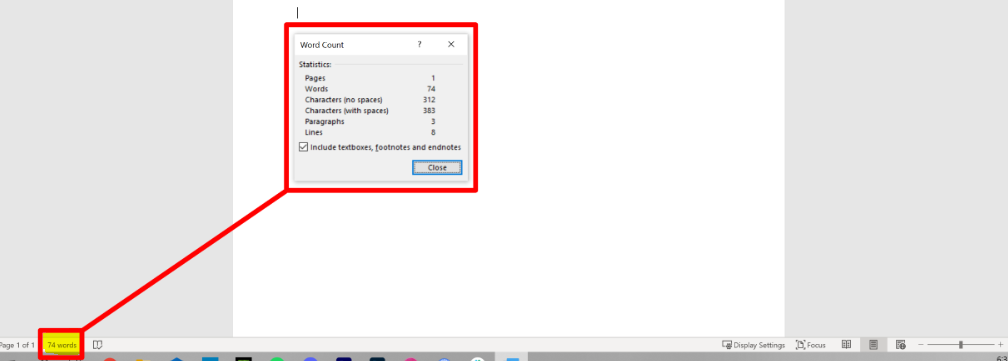 How to See Word Count on Microsoft Word
