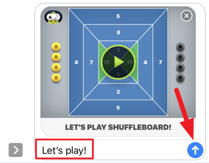 How to Play Shuffleboard on iMessage