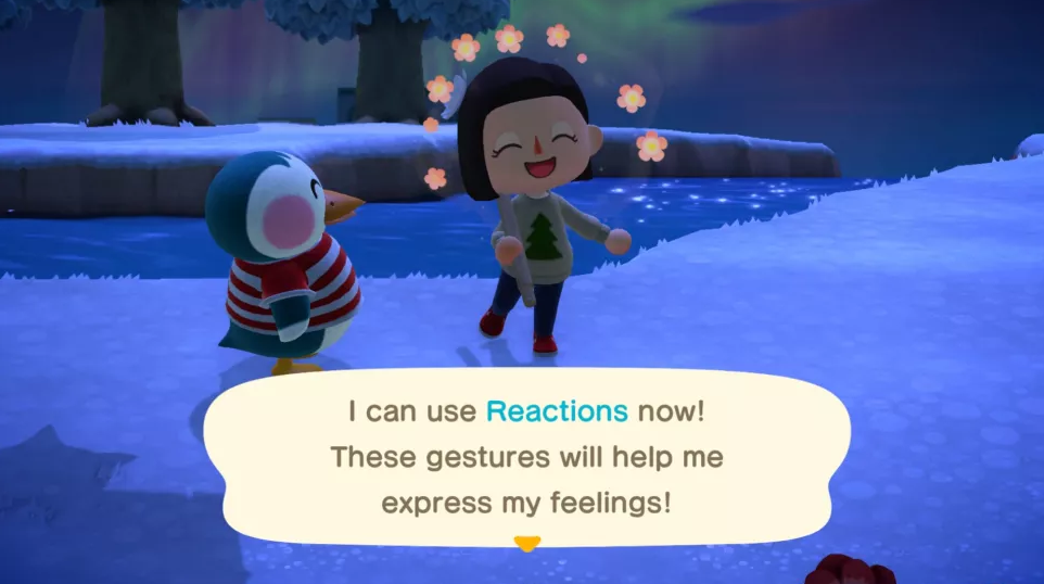 How to Get Reactions in Animal Crossing: New Horizon