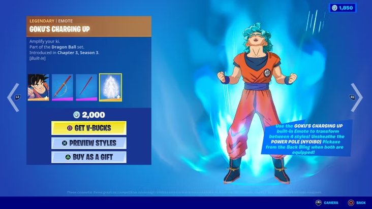 How to Unlock the Goku Skin in Fortnite