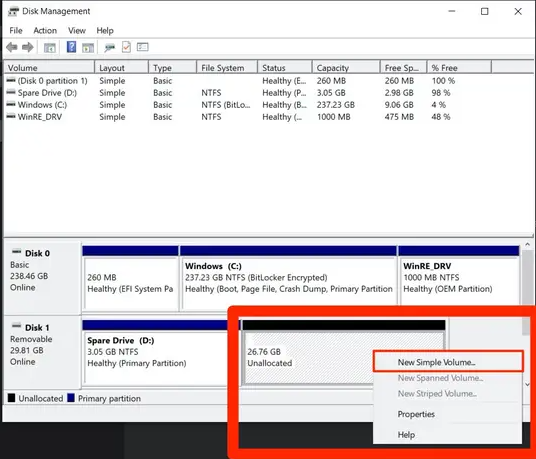 How to Partition a Hard Drive in Windows 10