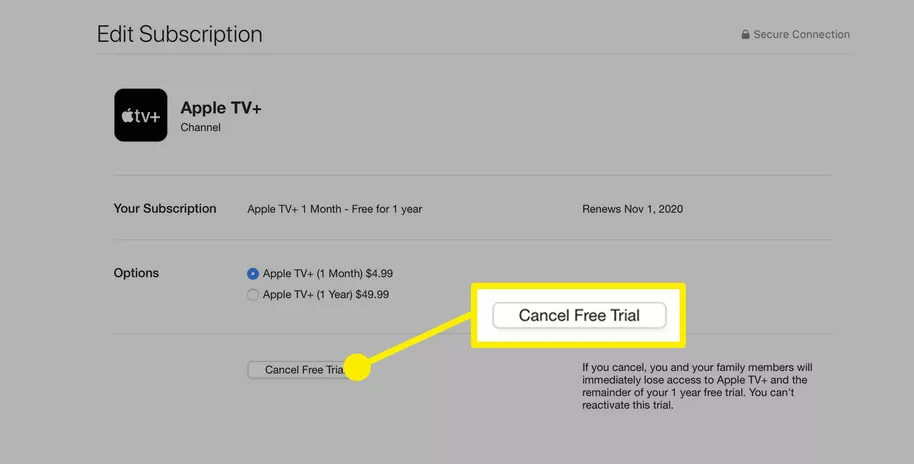 How to Cancel Apple TV + Subscription on Mac