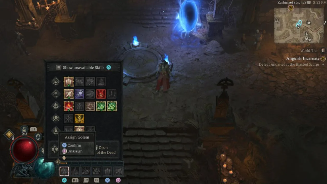How to Summon a Golem in Diablo 4