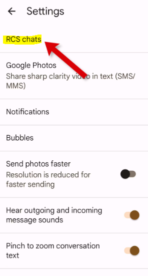 How to Turn On RCS Chats in Google Messages App